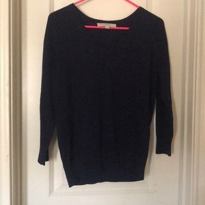 navy sweater